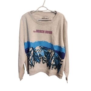 Women's Gray Graphic Sweatshirt